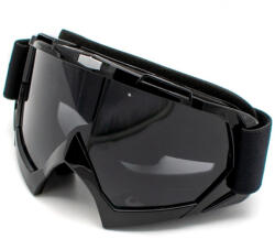 XTR Ochelari cross atv enduro, XTR, culoare rama negru mat, lentila transparenta (BMA-918) - simoto