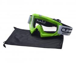 Unit Ochelari motocross atv enduro Unit, culoare rama verde, lentila transparenta (AB361018GC) - simoto