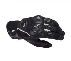 LS2 Manusi moto piele carbon LS2 Spark2, culoare negru alb, marime L (AK70061F01025) - simoto