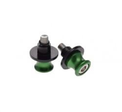 WMX Adaptor pentru bascula moto, stander cu gheare, filet M10x1.25, culoare verde (AW54965)