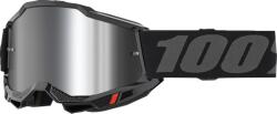  Ochelari cross atv 100% Accuri 2 Black, lentila oglinda, culoare rama negru (26013473PE) - simoto