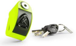 MMX Blocaj disc frana (antifurt) Kovix KD6 cu alarma, culoare verde fluo (BTHAKKVKD6Y)