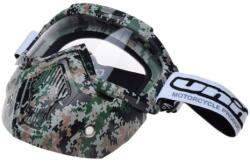 Unit Ochelari motocross atv enduro Unit, model masca army, culoare rama army, lentila transparenta (AB3610246) - simoto