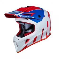 ORIGINE Casca motocross Origine Hero Thunder, culoare albastru alb rosu, marime XL (2060160212008XL) - simoto