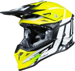 JUST1 Casca moto atv JUST1 J39 Poseidon, culoare galben negru, marime XL (KASJUS1249) - simoto