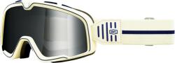  Ochelari cross atv 100% Barstow Arno, lentila oglinda, culoare rama alb (26013234PE) - simoto