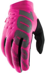  Manusi motocross 100% BRISKER culoare roz negru marime L (33305736PE) - simoto
