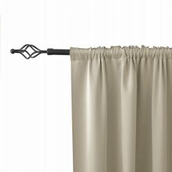 Cotton world Bézs függöny Oxford 140x250 cm Felfüggesztés: Kötözőszalag (Zasłony do sypialni gładkie)