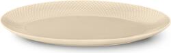 Lyngby Platou oval Rhombe Earth, 28, 5 cm, bej (201871) Tava