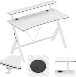 Huzaro Birou Gaming huzaro Birou gaming Huzaro Hero 1.9, raft pentru monitor, cadru din otel, carlig practic, sarcina pana la 75 kg, 120x60 cm, Alb (HZ-HERO 1.9 WHITE)