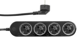 Shelly Smart 12A Shelly Power Strip 4 Gen4 Zigbee/Matter power strip black (PS4Gen4B)