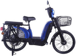 Z-Tech ZTech-01, Ólomsavas 48V/12Ah, 480W, 22, 25km/h, elektromos robogó *LASER 15* kék
