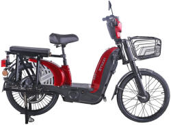 Z-Tech ZTech-01, Ólomsavas 48V/12Ah, 480W, 22, 25km/h, elektromos robogó *LASER 15* piros