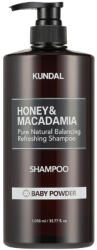 KUNDAL Honey&Macadamia Baby Powder természetes sampon száraz és sérült hajra 500 ml