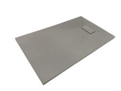 Sanotechnik SMC 80/100 szögletes zuhanytálca, betonszürke (1080G)