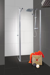 Sanotechnik GRANDE kétrészes zuhanyajtó 120 cm (MT120)