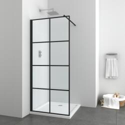 Sanotechnik ELITE BLACK II zuhanyfal 90 cm (EN9006B) - home36