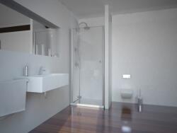 Sanotechnik SMARTFLEX nyíló zuhanyajtó 120 cm, balos (D12120L)