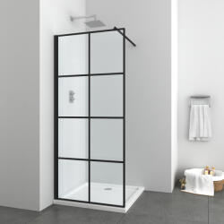Sanotechnik ELITE BLACK II zuhanyfal 100 cm (EN1006B)