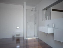 Sanotechnik SMARTFLEX nyíló zuhanyajtó 120 cm, jobbos (D12121R)