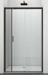 Sanotechnik ELITE BLACK tolóajtó épített zuhanyfülkéhez 100 cm, fekete (SC100B)