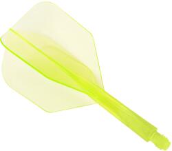 Condor AXE NEON Small No6 sárga toll és szár egyben Szár hossza: 33 mm