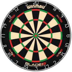 Winmau Darts tábla, Winmau BLADE 6 DUAL CORE, élezett dróttal, verseny minőségű, sisalból - darteg