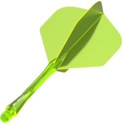 Winmau Fusion sárga No2 standard toll és szár egyben Szár hossza: 22 mm