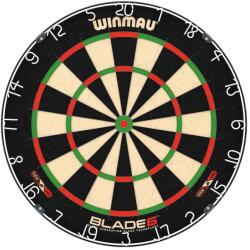 Winmau Darts tábla, Winmau BLADE 6, élezett dróttal, verseny minőségű, sisalból - darteg