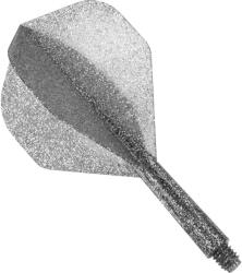 Condor Plain Glitter Standard No2 ezüst toll és szár egyben Szár hossza: 27 mm