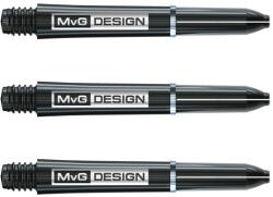 Winmau MvG Signature darts szár fekete Szár hossza: 34 mm