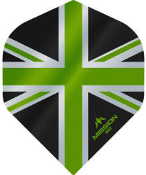 Mission Alliance Union Jack 150 micron No2 fekete zöld darts tollak