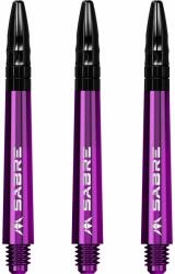 Mission Sabre fekete lila darts szárak Szár hossza: 49 mm