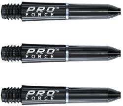 Winmau Pro Force fekete darts szárak Szár hossza: 46 mm