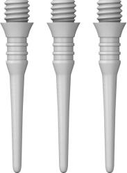 Mission Titan Pro Soft műanyag darts hegyek 50 db Szín: Fehér