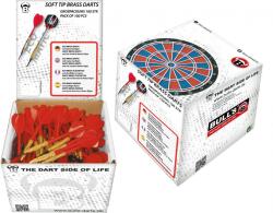 BULL'S Darts ECO, 100db - soft darts szett Nyíl súlya: 16 g (19907)