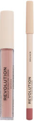 Revolution Beauty Kомплект за устни - Червило и Молив Brunch, 3 ml + 1 g - ozone