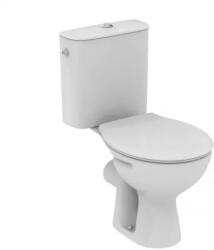 Ideal Standard Set PROMO vas WC pe pardoseala Vidima Ulysse S cu rezervor aparent si capac polipropilena alb (W835101)