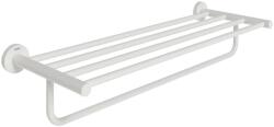 RAVAK Kona - Törölközőtartó polccal, 60 cm hosszú, matt fehér X07P1318 (X07P1318)