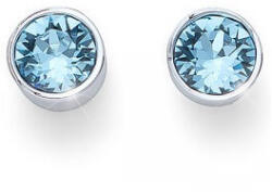 Oliver Weber Ocean Uno világoskék bedugós kristály fülbevaló 22623 202