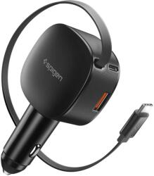 Spigen EV603BT Essentail autós töltő 60W fekete