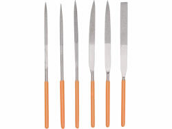 Extol Premium tűreszelő klt. gyémántozott; 6db, 4×160×50mm, HRC38-42 szénacél, 100% krómozott (8803806) - profikisgep