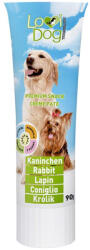 LoviPet Lovi Dog Snack Creme Pate Rabbit - pateu pentru câini în tub, cu iepure și vitamine, 90 g