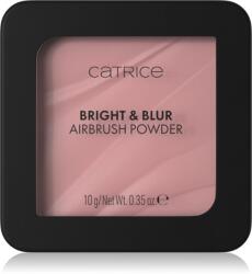 Catrice Bright & Blur Airbrush Powder hosszan tartó fixáló púder élénkítő hatással árnyalat 010 Pink Luminance 10 g