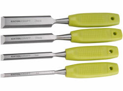 Extol favéső készlet műanyag nyél, bliszteren ; 4db-os: 6-12-18-24mm (3932)