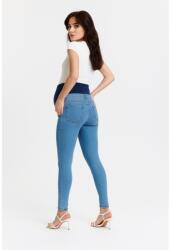 R&d Hosszú szárú kismama farmernadrág (s) világoskék 01192