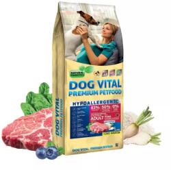 DOG VITAL Hipoallergén Top Energy Adult Medium&Maxi Pork, blueberry&spinach 12+2kg grátisz - grandopet