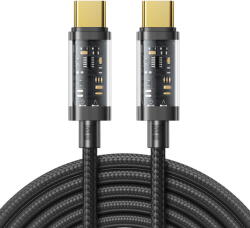 JOYROOM USB Type-C - USB Type-C 100W cablu 2m black (S-CC100A20)- 107833 (10639) - vexio