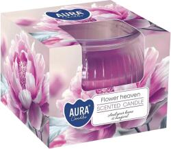 BISPOL Ароматна свещ Bispol Aura - Flower Heaven, 80 g (sn69-469)