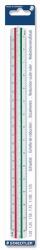 STAEDTLER Léptékvonalzó, építőipari, műanyag, STAEDTLER Mars (TS561981BK)